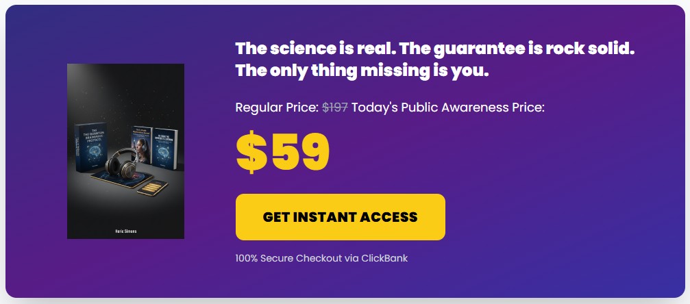 Quantum brainwave Protocol price